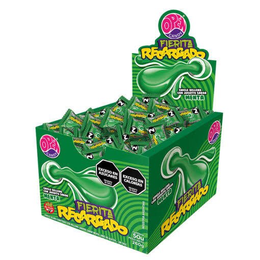 chicle fierita recargado menta
