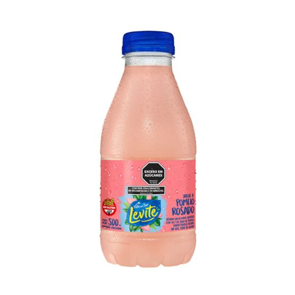 Levite 500ml x6 pomelo rosado