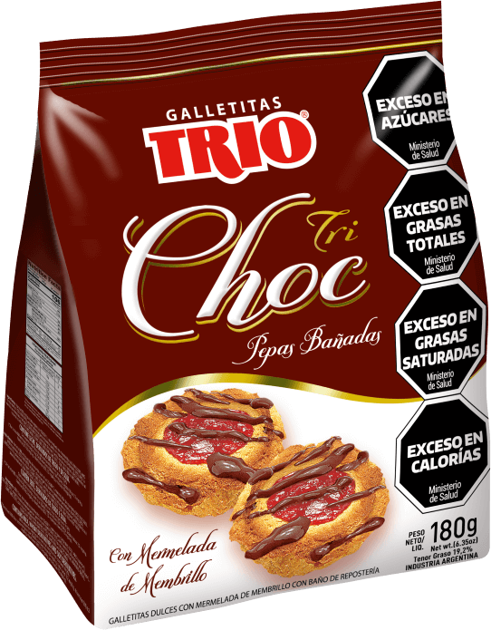 Galletitas trio trichoc 180gr