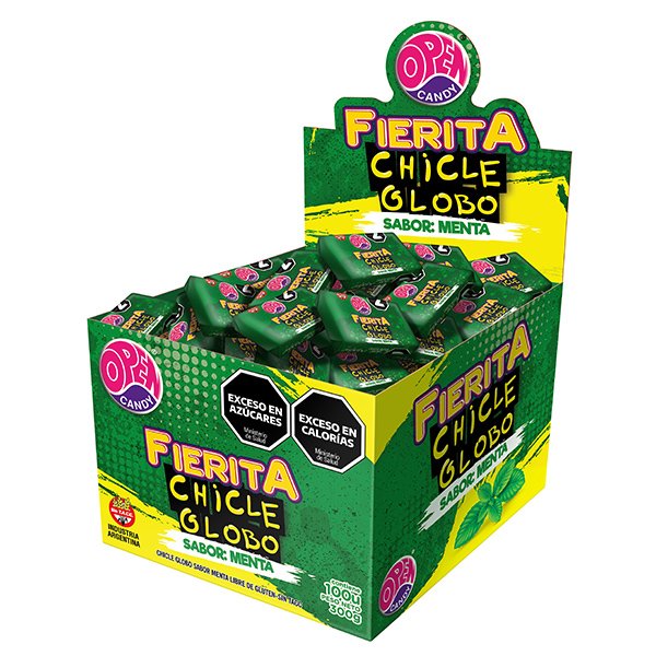Chicle fierita comun menta