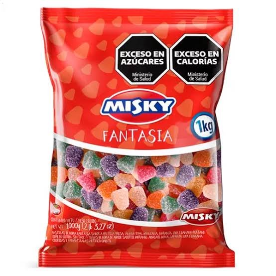 Gomitas misky fantasia 1kg