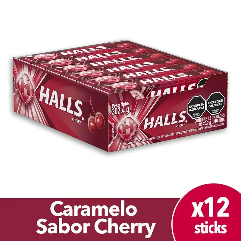 Caramelo halls cherry