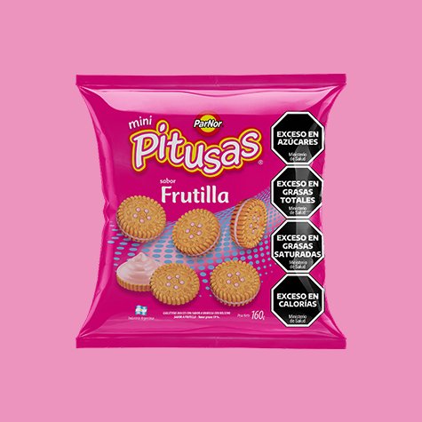 Galletitas pitusas frutilla