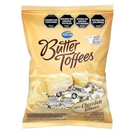 caramelo butter toffees blanco