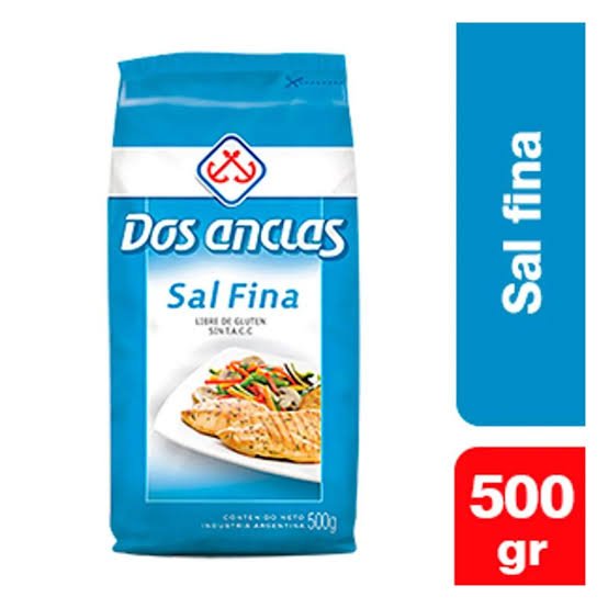 Sal fina dos anclas