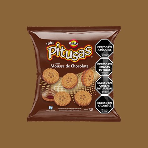 Galletitas pitusas mousse