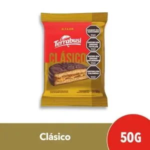 Alfajor simple terrabussi clasico