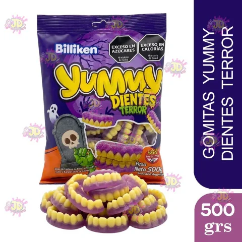 Gomitas yummy 500gr Dientes Terro