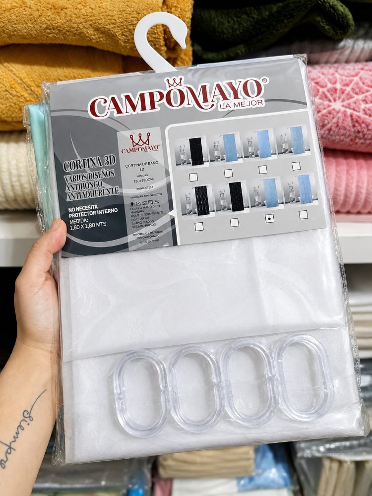 CORTINAS DE BAÑO 3D