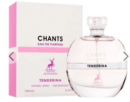 Perfume Femenino Maison Alhambra Chants Tenderina EDP 100 ml