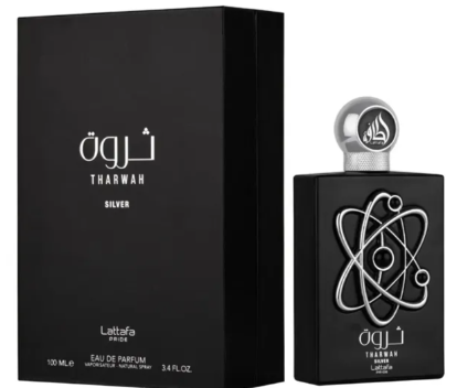 Perfume Masculino Lattafa Pride Tharwah Silver EDP 100 ml