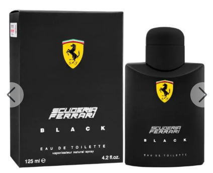 Perfume Masculino Ferrari Scuderia Black EDT 125 ml