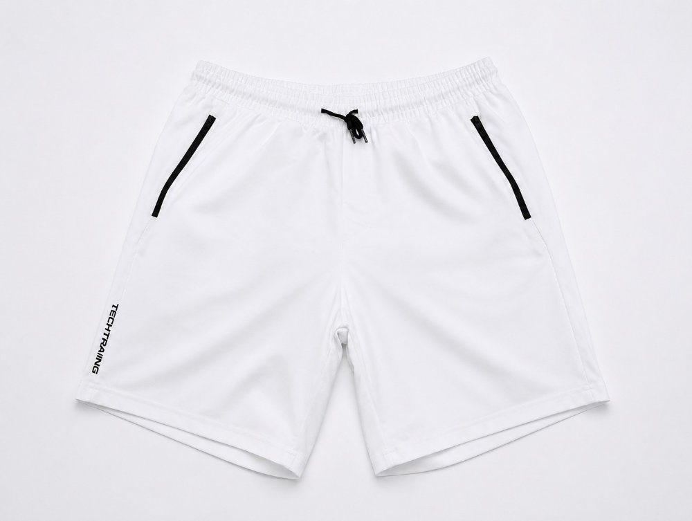 Pantaloneta Deportiva Tech Training Blanca