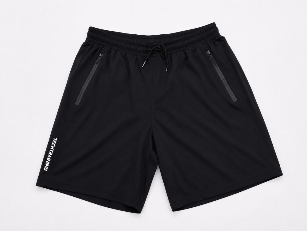 Pantaloneta Deportiva Tech Training Negra