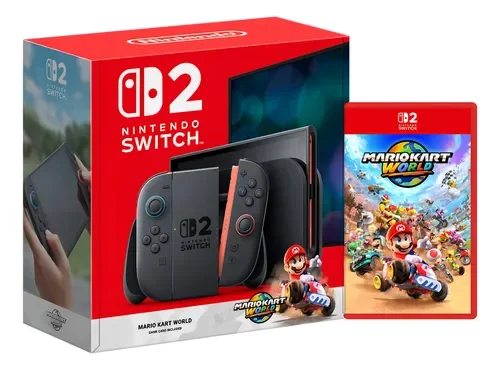 NINTENDO SWITCH 2 256GB JUEGO MARIO KART WORLD