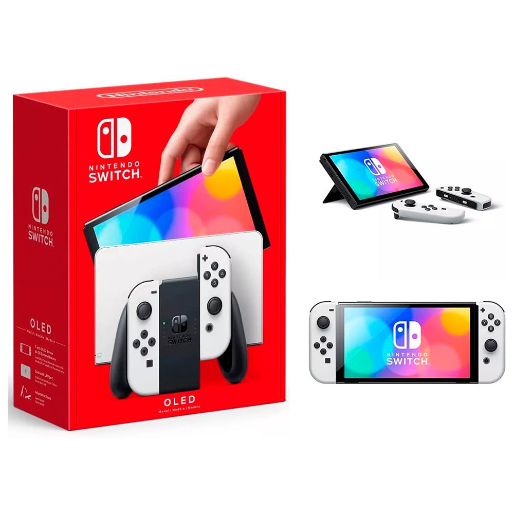 NINTENDO SWITCH OLED BLANCA 64GB