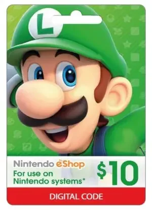 NINTENDO ESHOP 10 DE SALDO