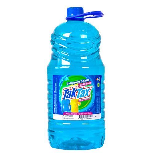 DETERGENTE LIQUIDO LAVANDERIA CONCENTRADO TAK TAX GL X 3.800 ML