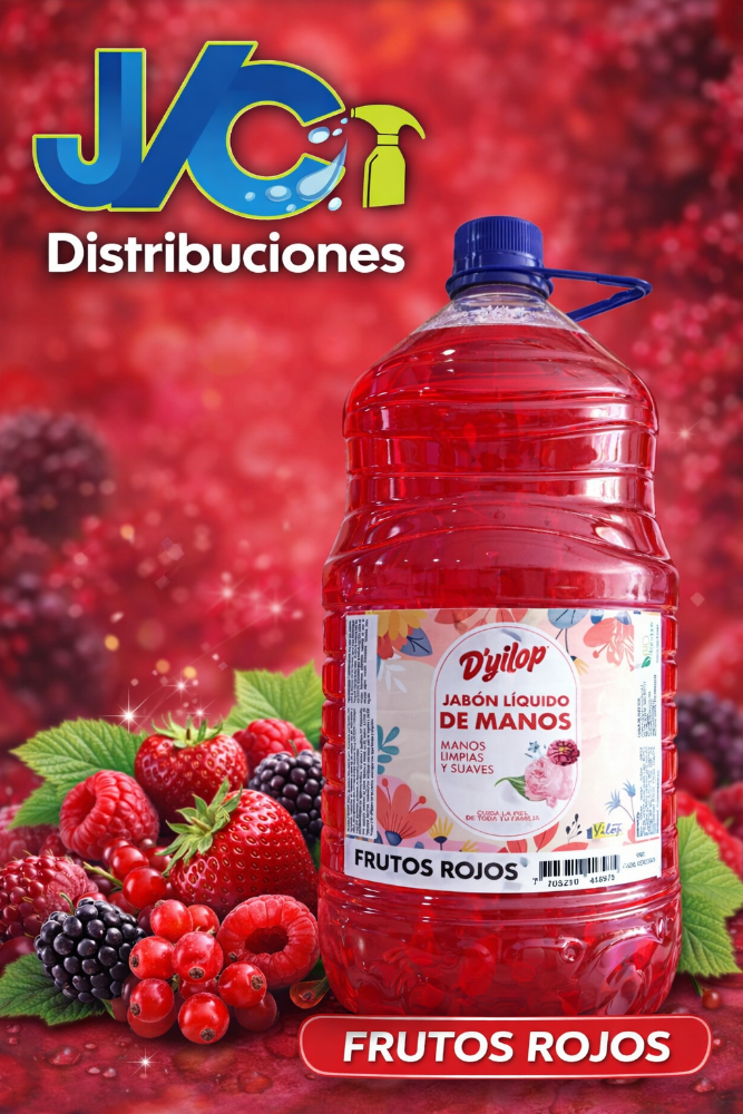 JABON LIQ. MANOS YILOP FRUTOS ROJOS x 3.800 ML