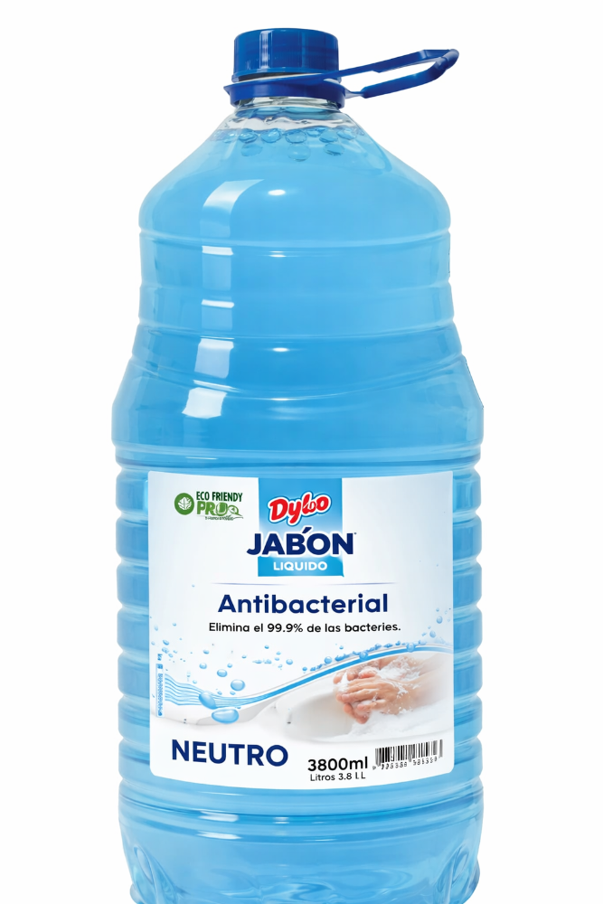 JABON LIQ. MANOS ANTIBACTERIAL YILOP SIN OLOR * x 3.800 ML