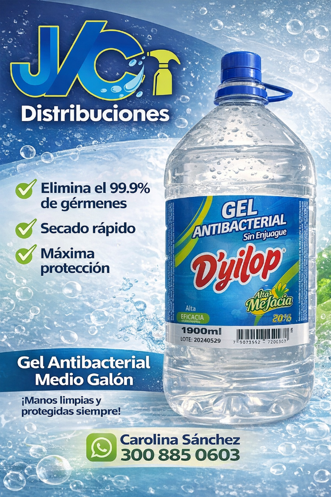 GEL ANTIBACTERIAL x 1.900 ML