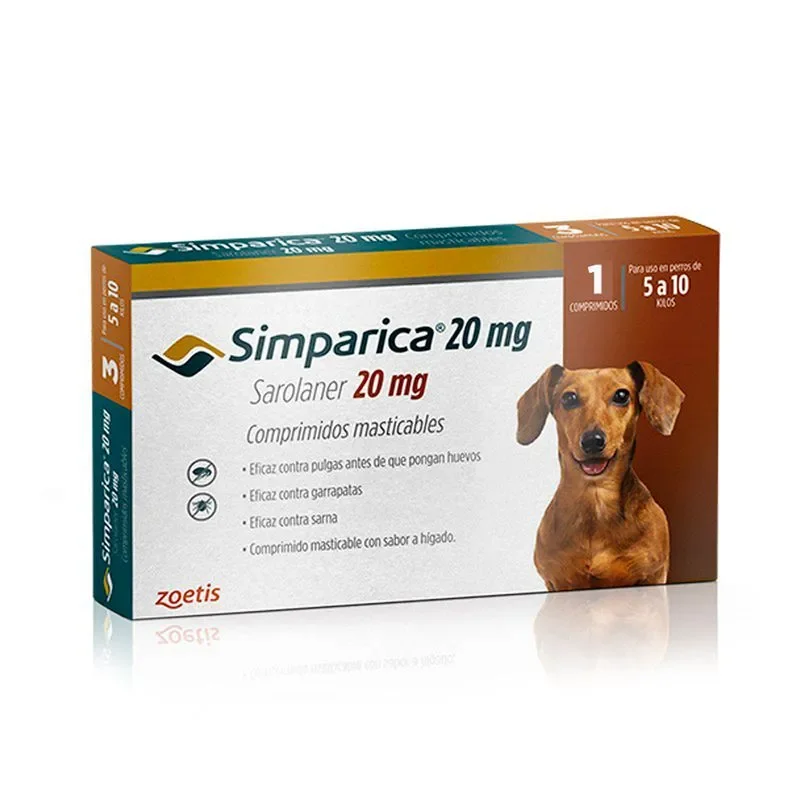 Simparica de 5 a 10kg