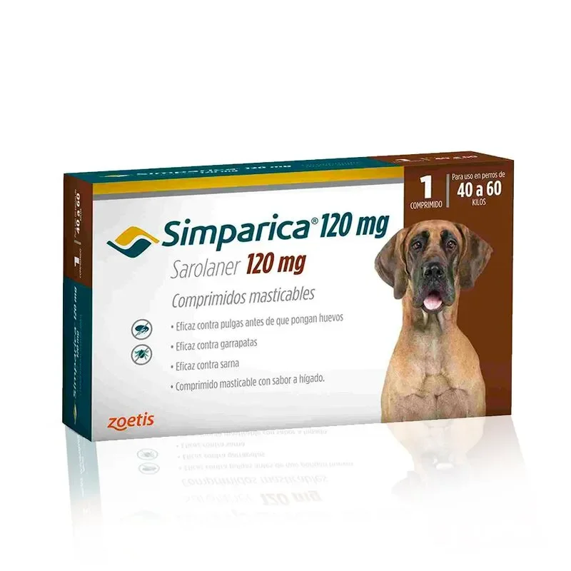 Simparica de 40 a 60kg