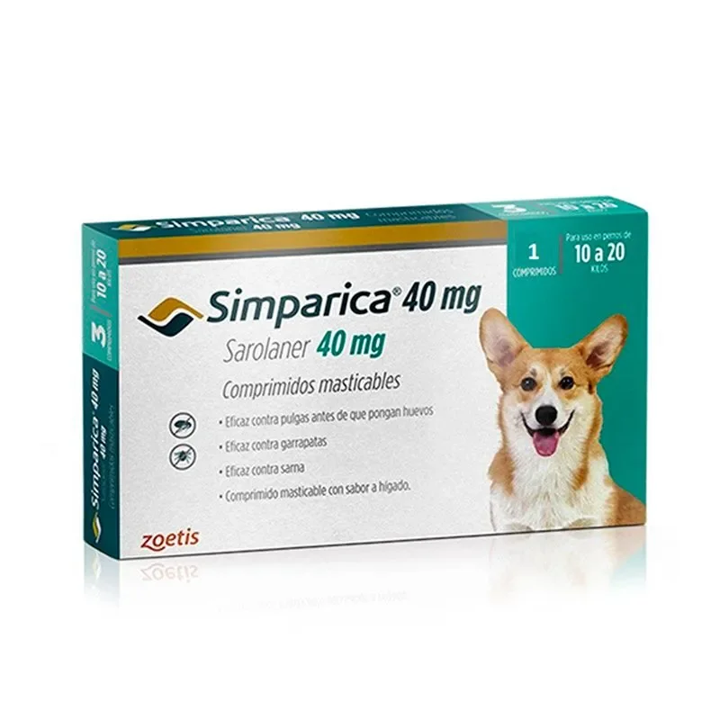Simparica de 10 a 20kg