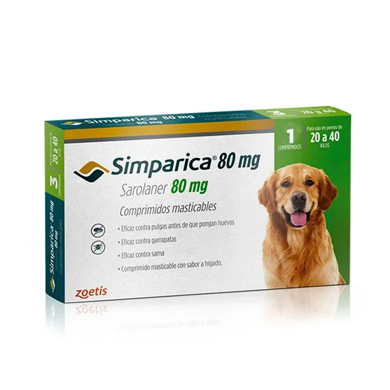 Simparica de 20 a 40kg