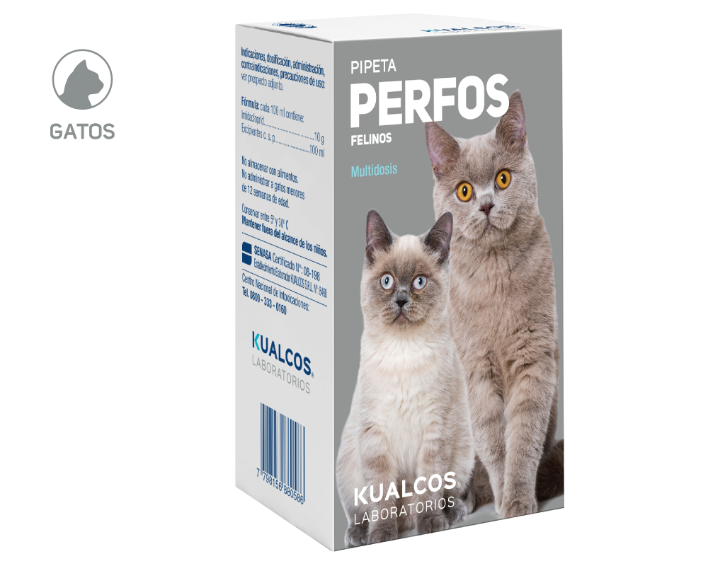 Pipeta Perfos Felino Multidosis (x10ml)