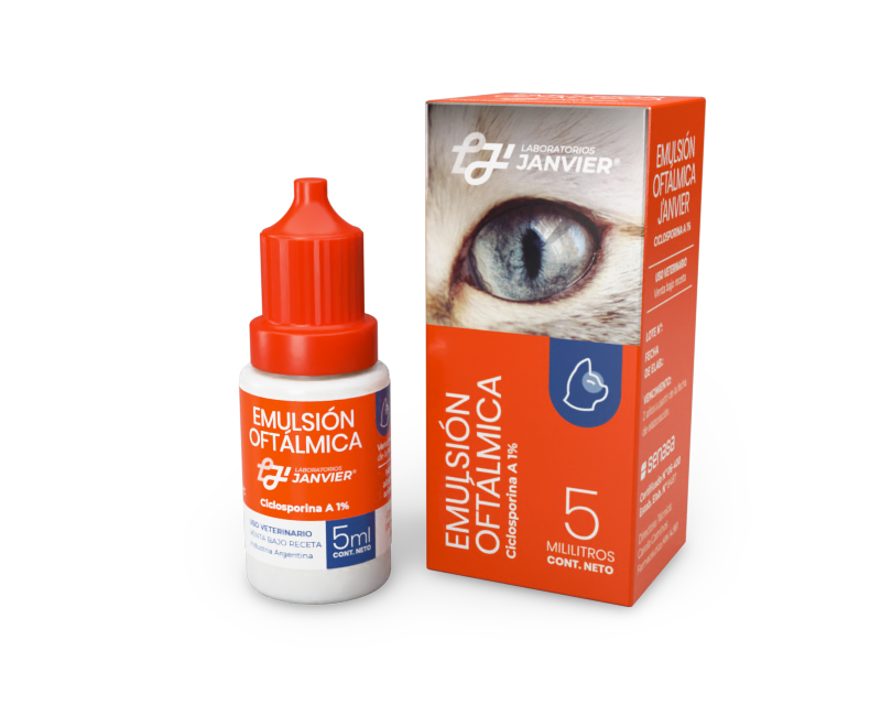 Emulsión oftálmica c/ ciclosporina 1%
