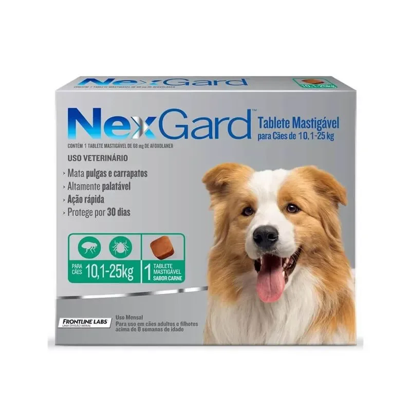 Nexgard de 10 a 20kg