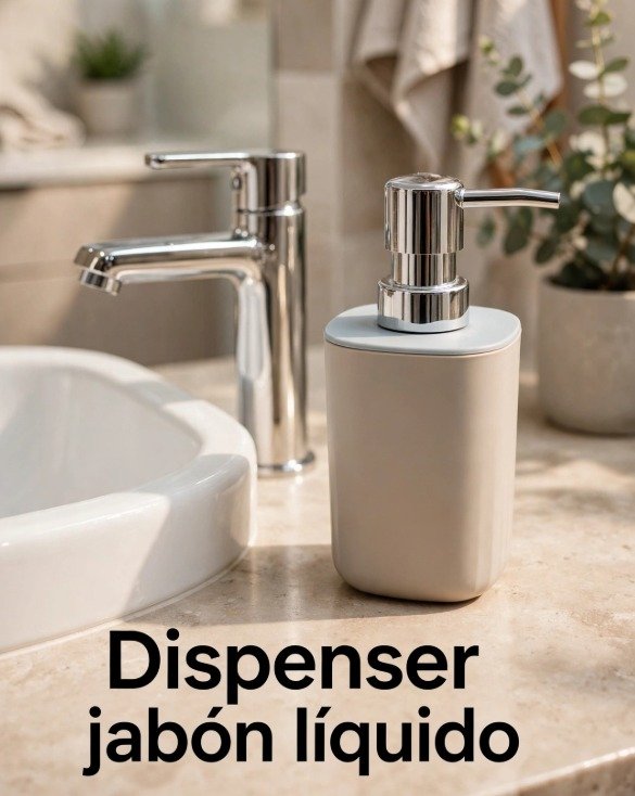 DISPENSER JABÓN LÍQUIDO