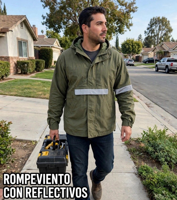 ROMPEVIENTOS CON REFLECTIVOS