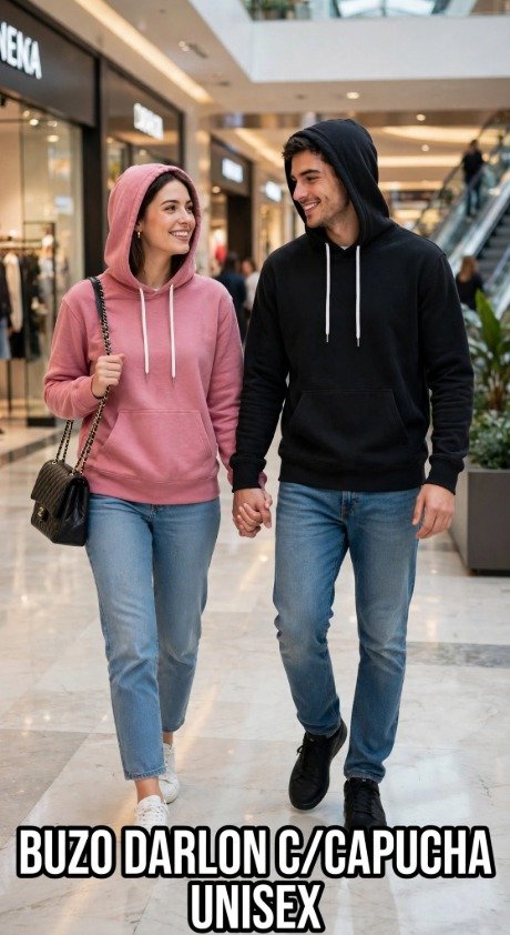 BUZO DARLON C/CAPUCHA UNISEX