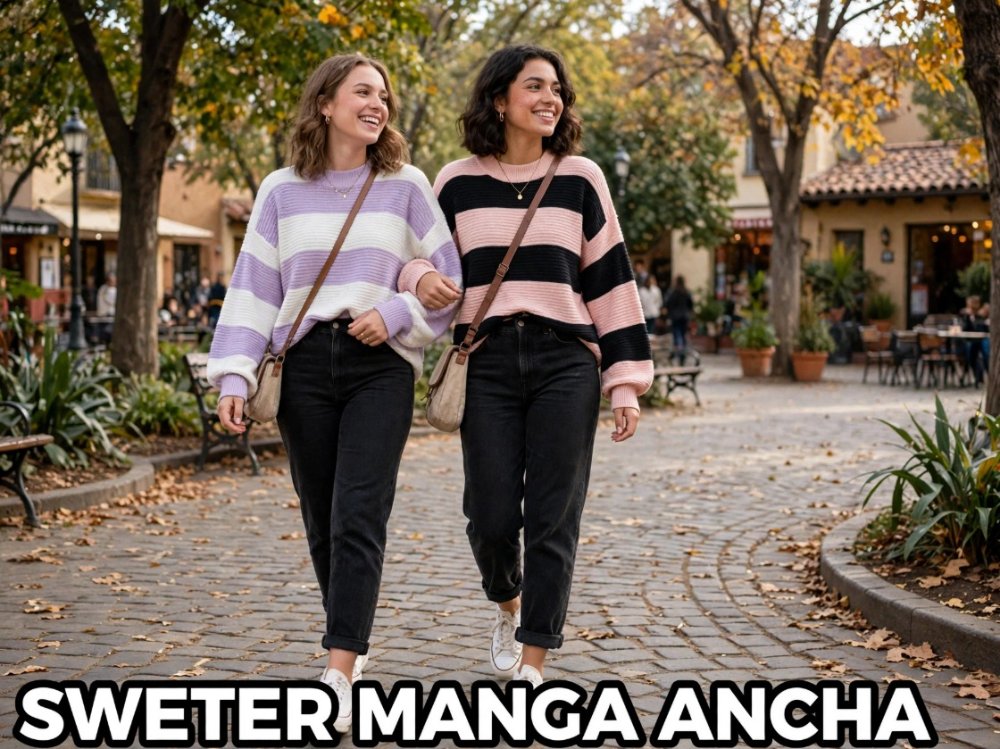 SWETER MANGA ANCHA