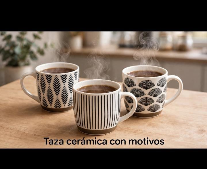 TAZA CON MOTIVOS