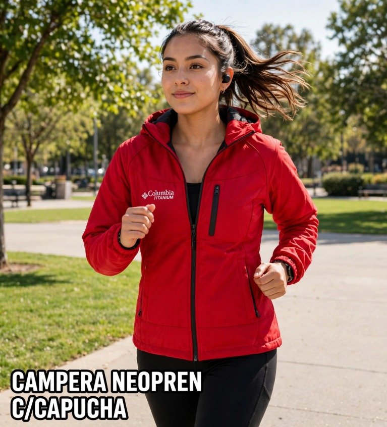 CAMPERA NEOPREN CON CAPUCHA