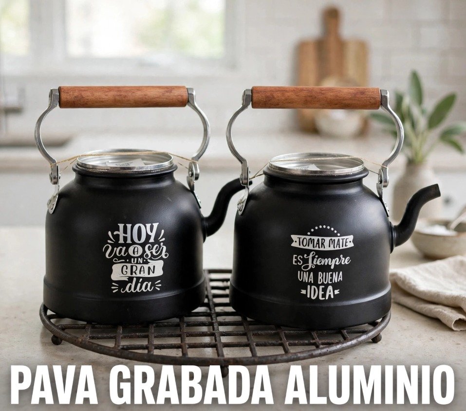 PAVA GRABADA ALUMI