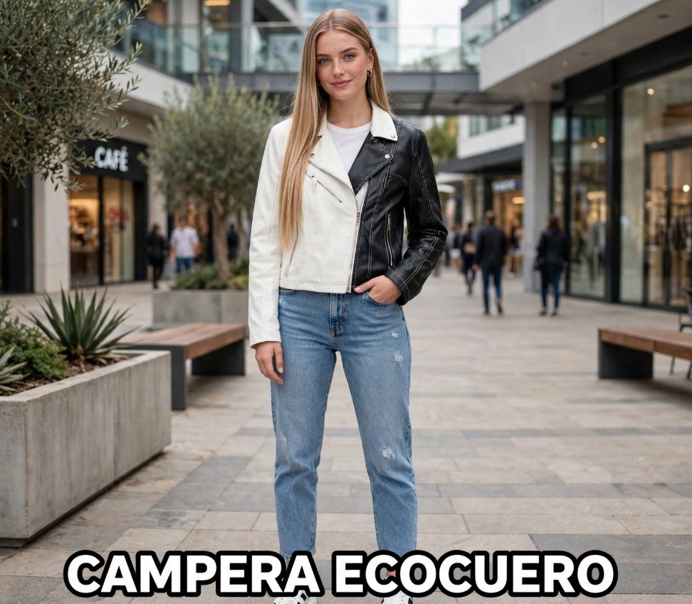 CAMPERA/CHALECO ECOCUERO