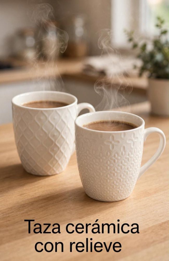 TAZA CON RELIEVE