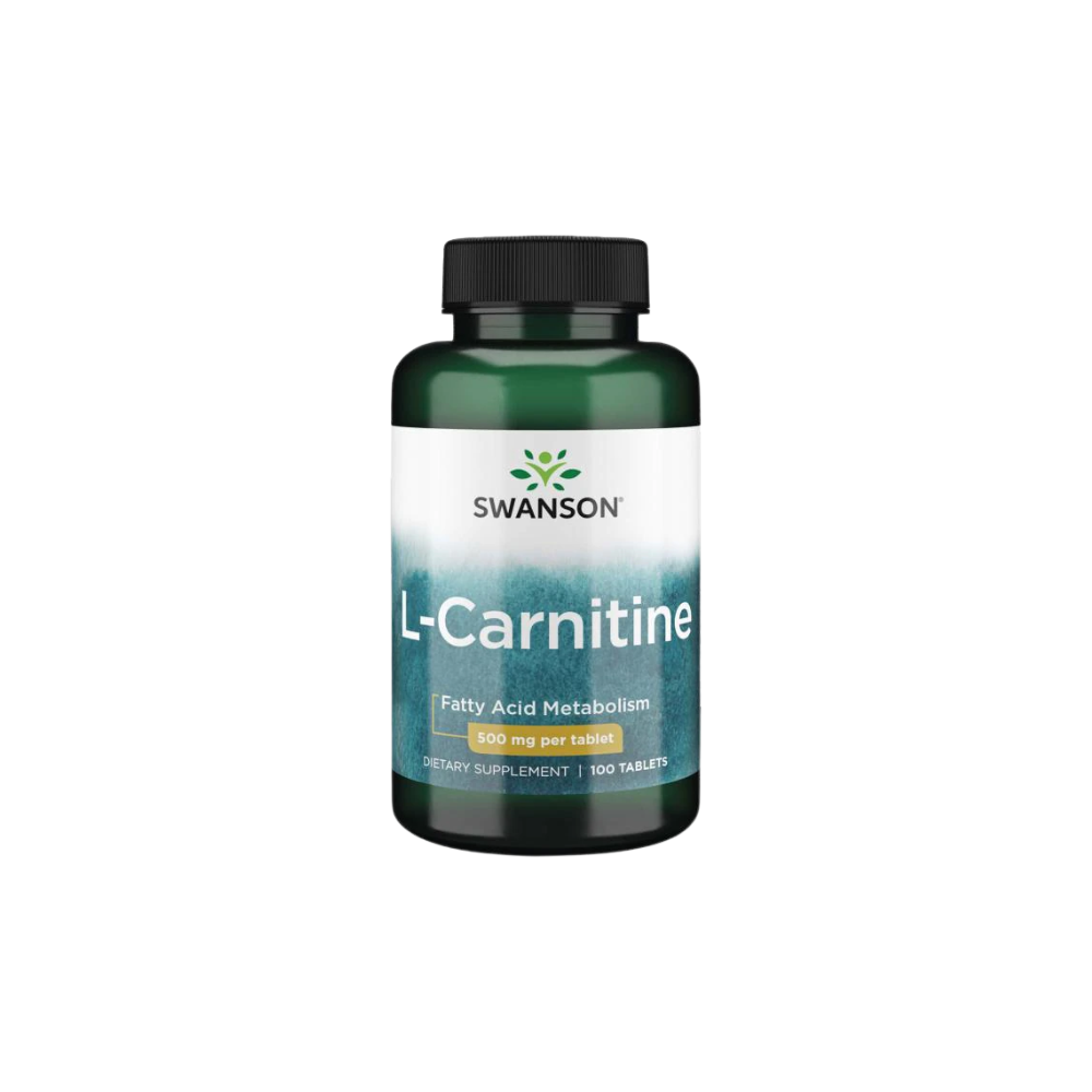 L-carnitina 500mg 100 tabletas Swanson