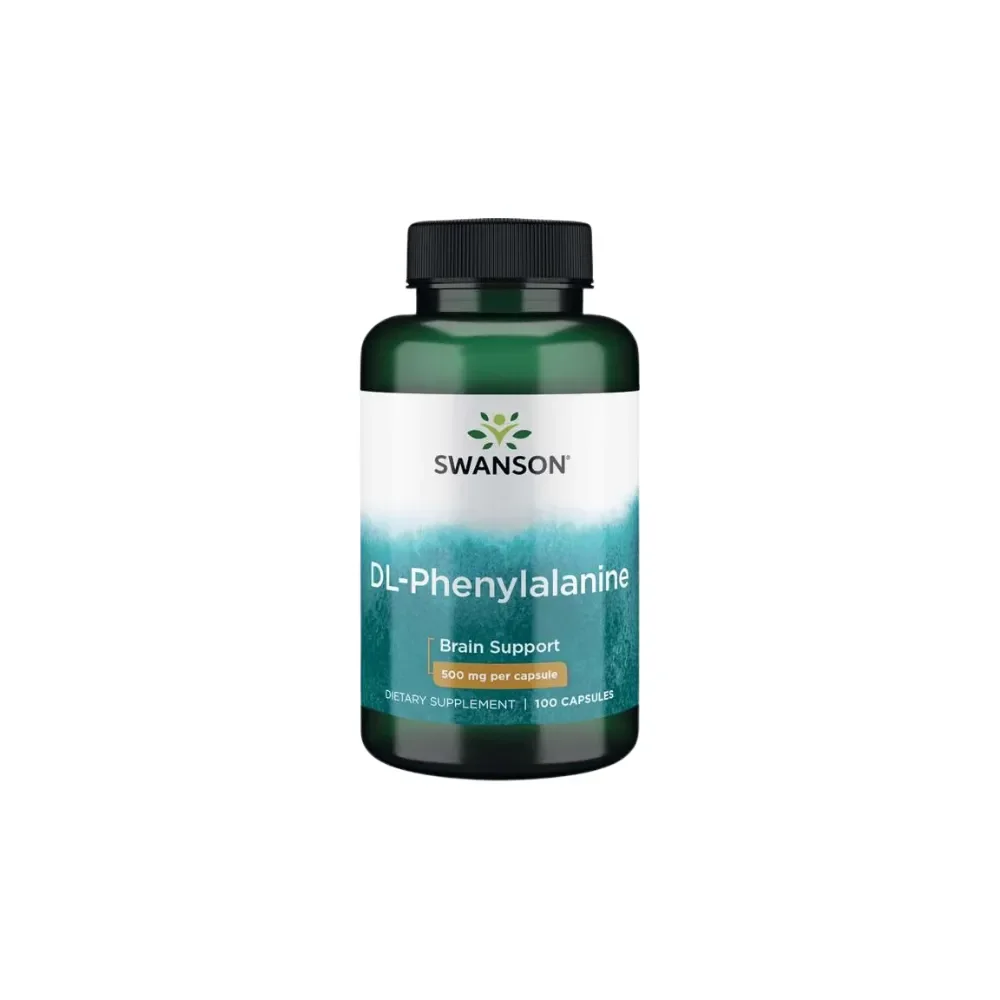 Dl Phenylalanine fenilanalina 500 mg 100 capsulas