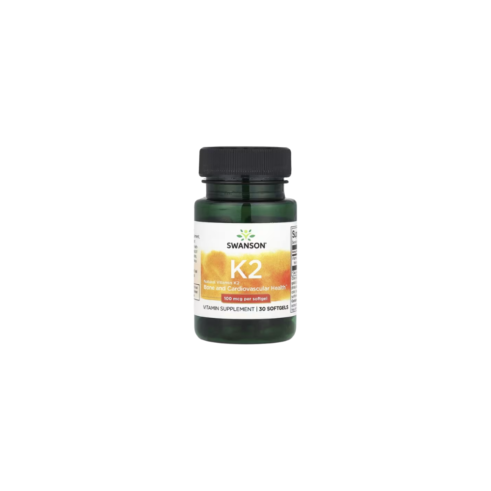 Vitamina K2 100 mcg 30 cápsulas SWANSON