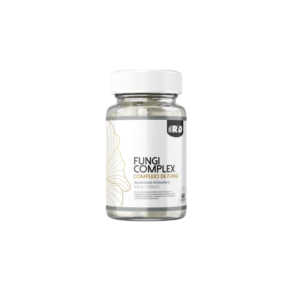 Fungi Complex 7 Hongos 60 capsulas sello Vegano ryd