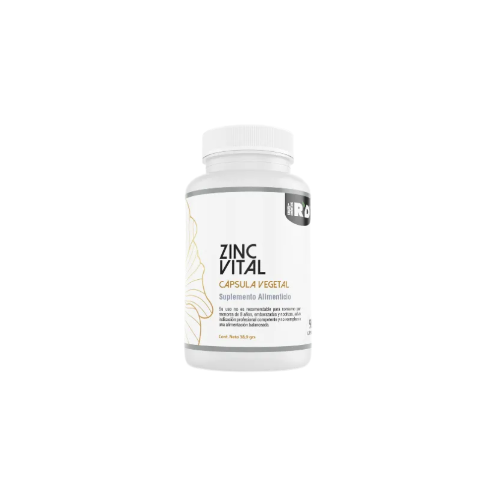 Zinc vital+L metionina 90caps veg RYD