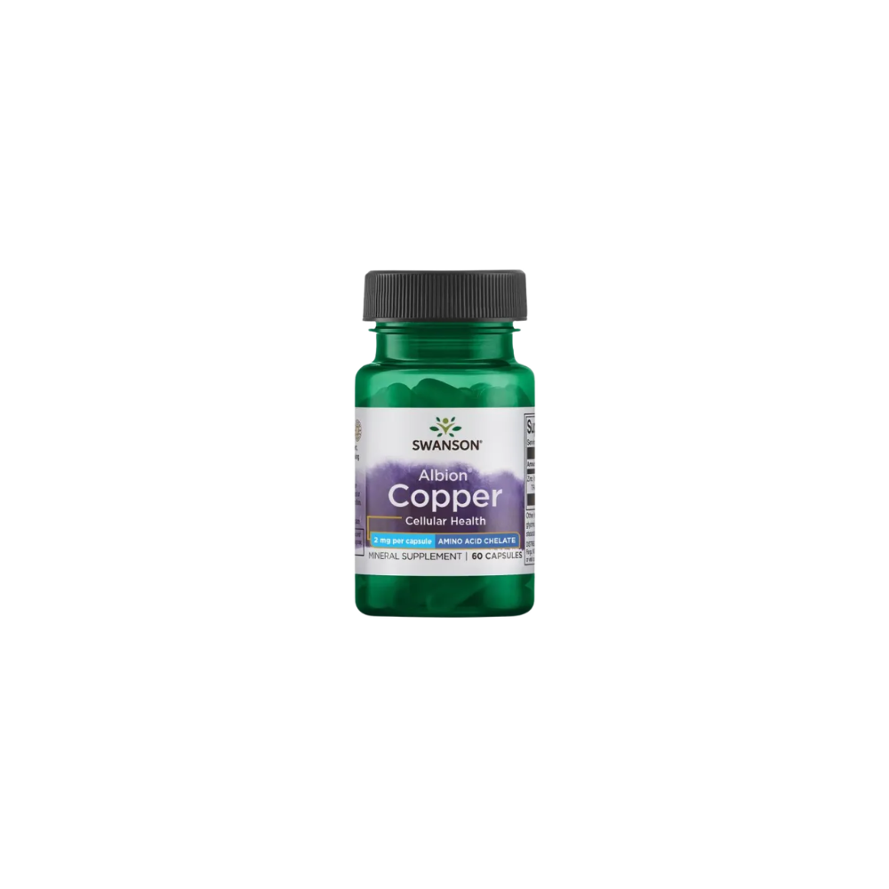 Copper Cobre 2mg 60 cápsulas Swanson