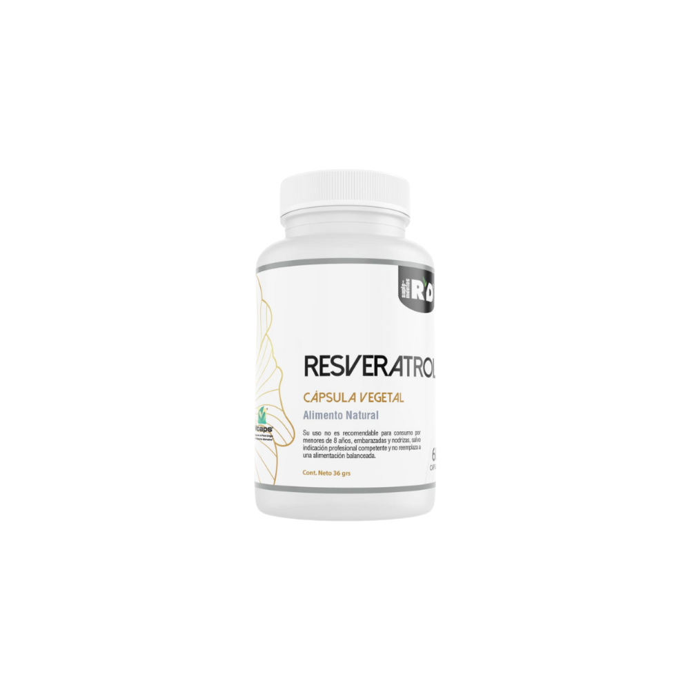 Resveratrol 600 mg 60 cápsulas RyD
