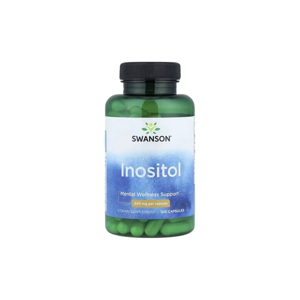 Inositol 100 Cápsulas 650 mg Swanson