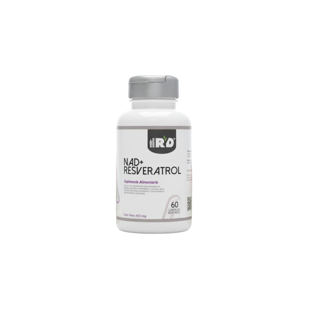 NAD+ Resveratrol 60 cápsulas RYD